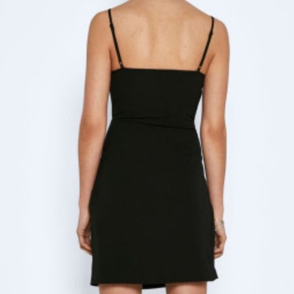 Noisy May - Short Black Dress With Straps Size Medium - Picture 3 of 15